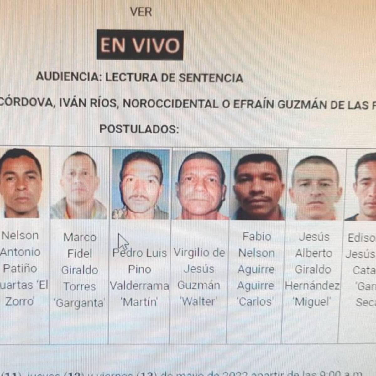 Inicia lectura de sentencia contra alias Karina y otros 8 ex Farc - EP