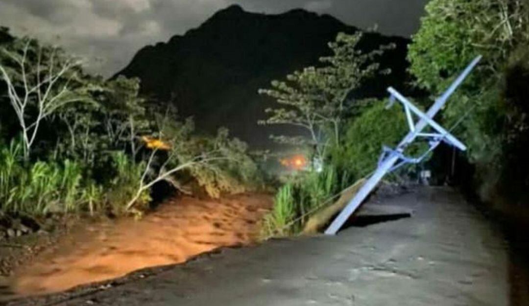 Cuatro municipios afectados por lluvias en el Huila.