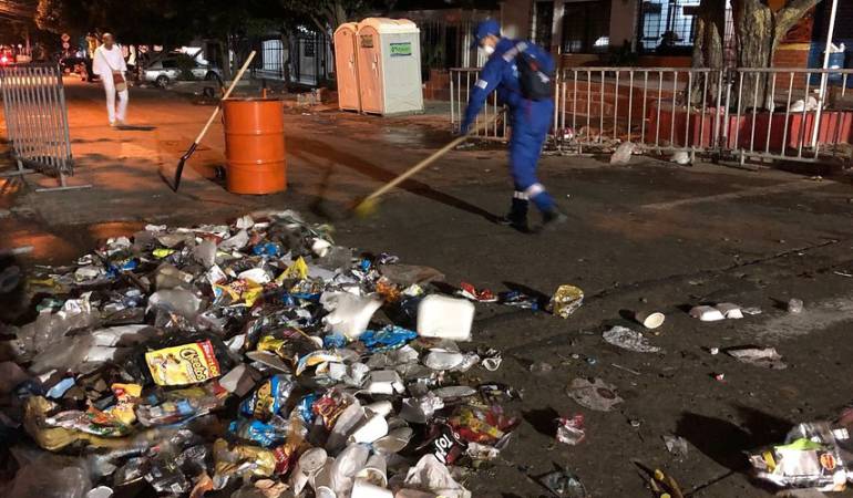 Basuras en Bogotá