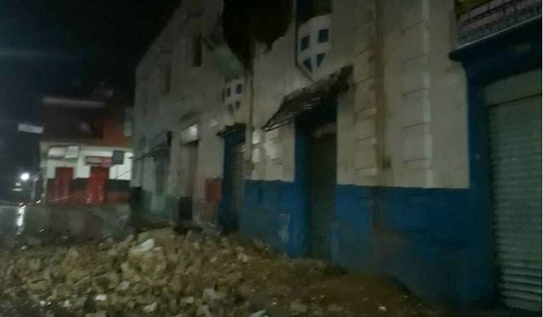 Daños en el municipio de Ocaña 