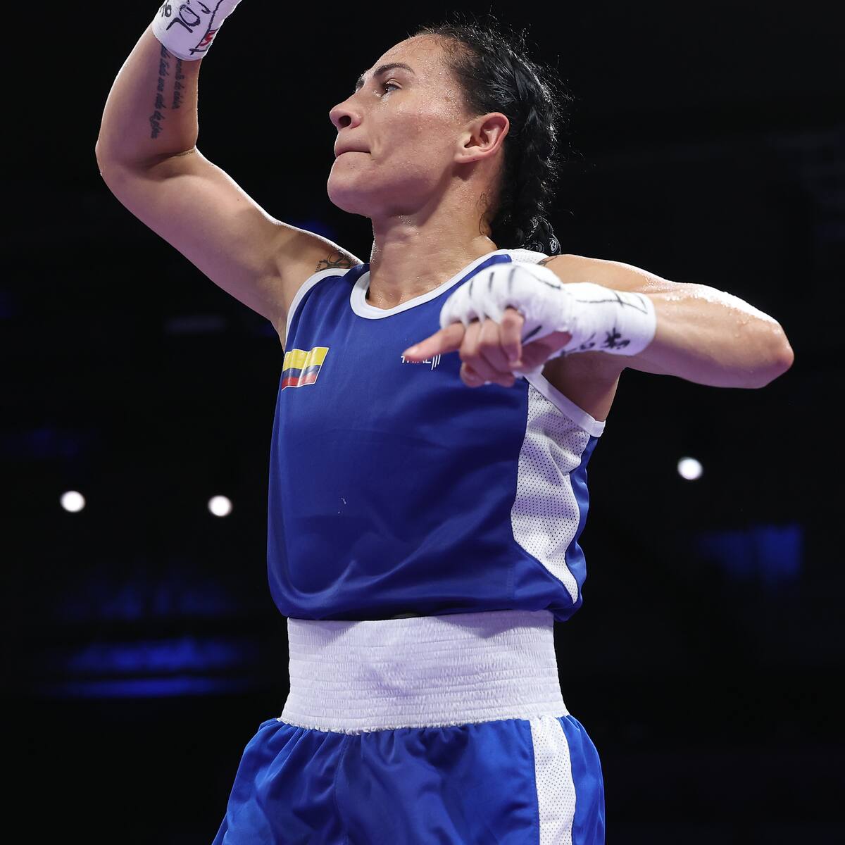 Yeni Arias avanza a los cuartos de final de los Juegos Olímpicos de París 2024