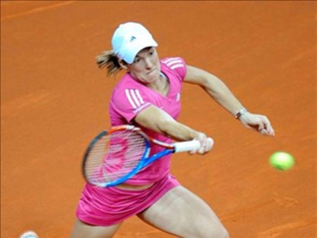 Justine Henin logra el primer título tras su retorno al tenis