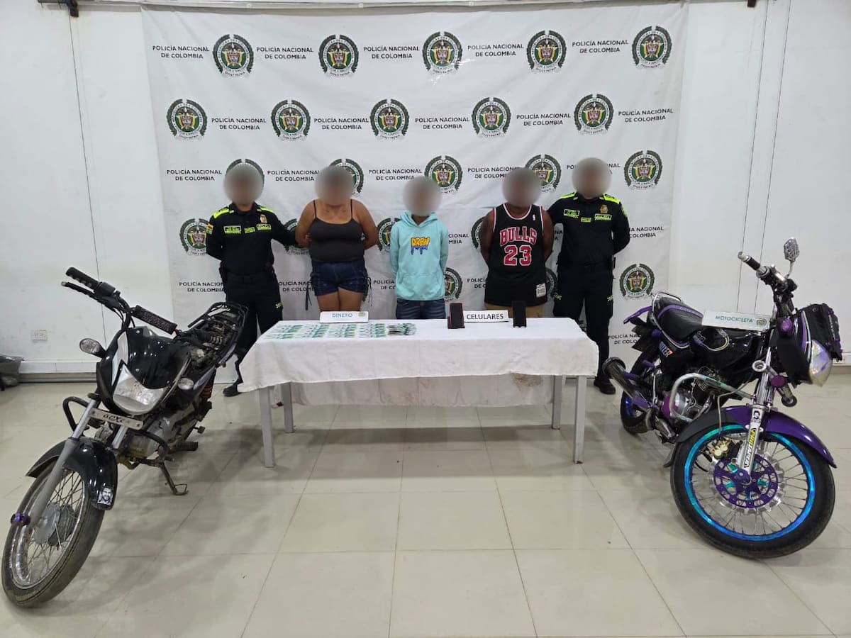 Policía desmantela célula criminal: caen tres integrantes Clan del Golfo en Córdoba y Sucre