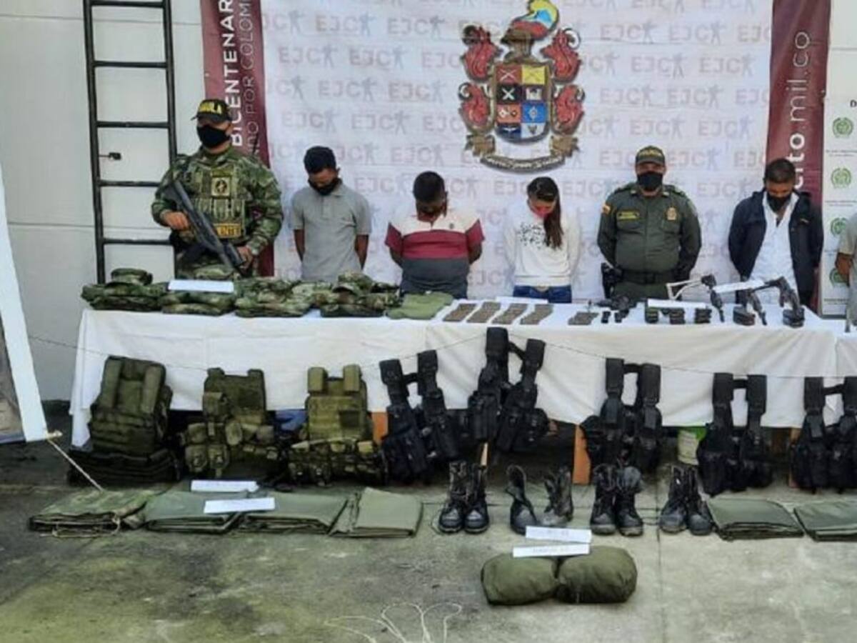 Capturan 7 personas e incautan 9 armas de fuego en Sonsón, Antioquia