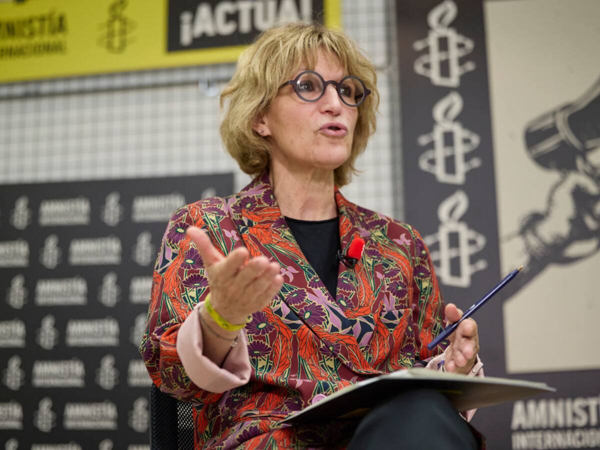 “Una hecatombe”: Agnes Callamard, secretaria general de Amnistía Internacional, por crisis en Irán
