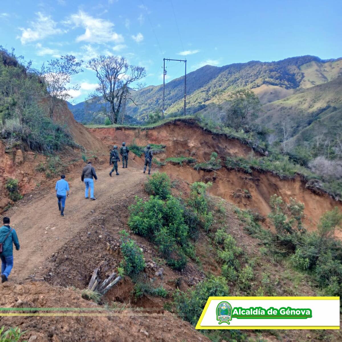 En Génova, Quindío declararán emergencia debido a las afectaciones por las lluvias