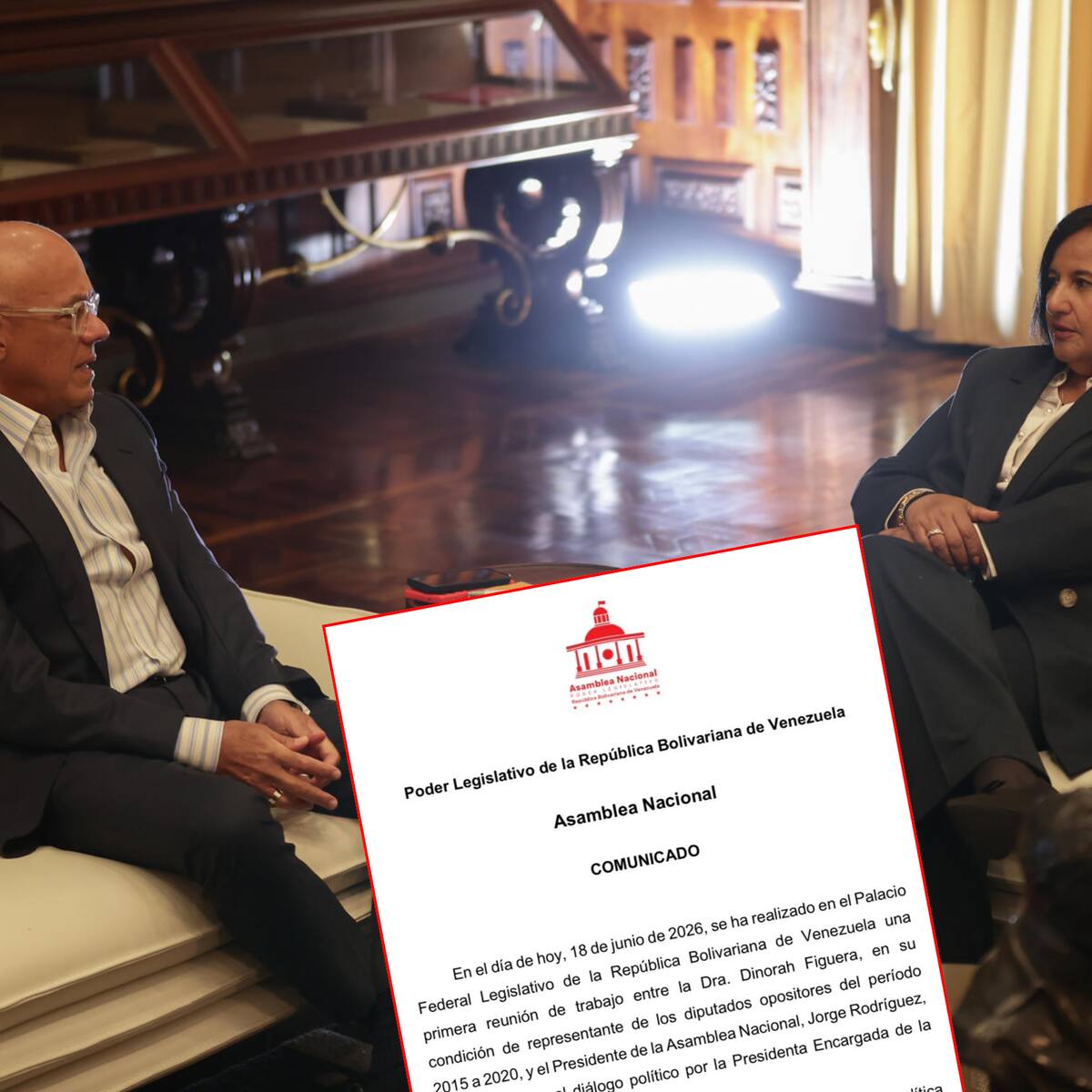 Gobierno venezolano se reunió con oposición para dialogar sobre transición democrática