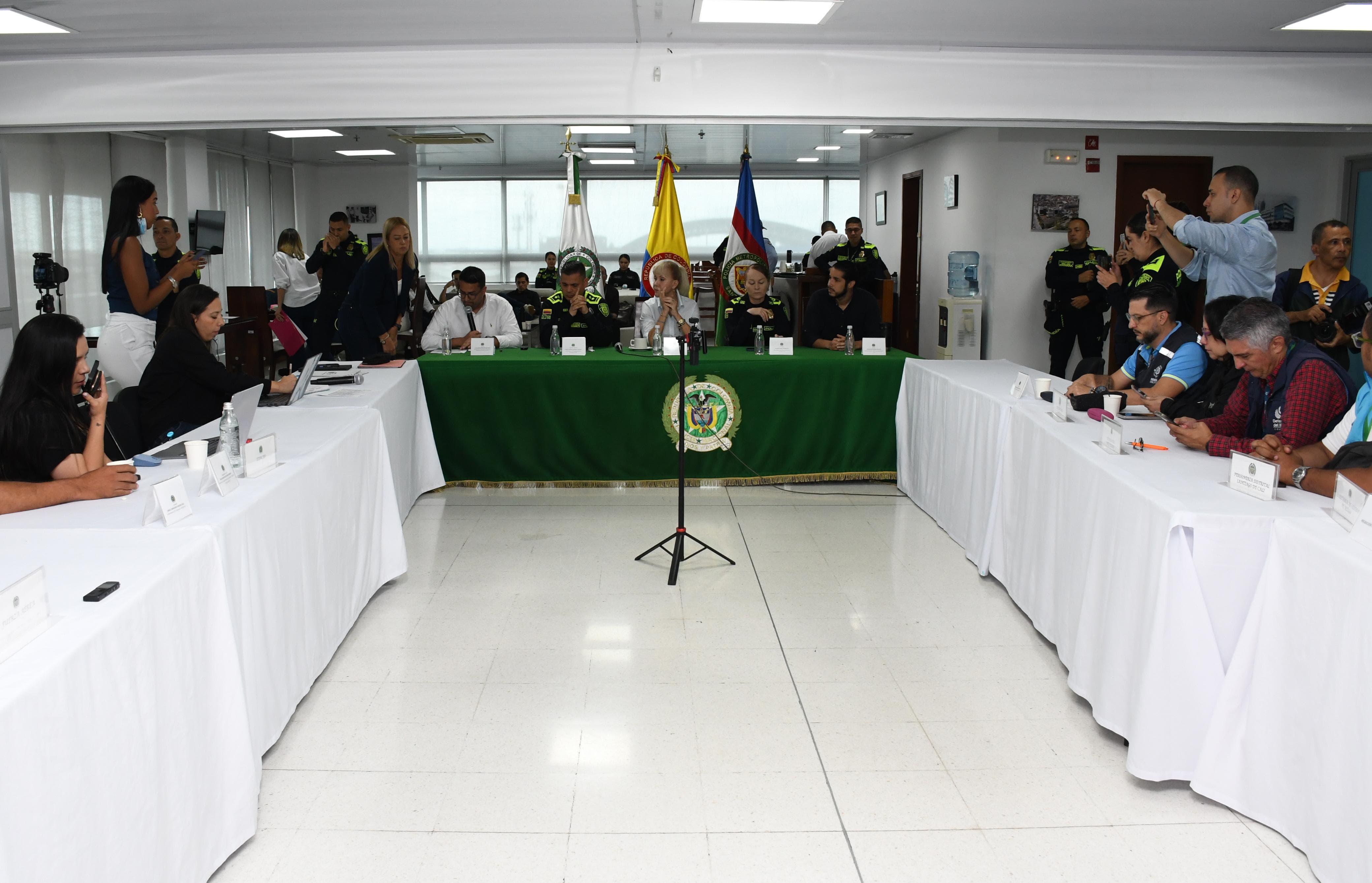 Consejo de seguridad en Cali, esperan presencia del presidente Gustavo Petro / Foto: Gobernación del Valle del Cauca