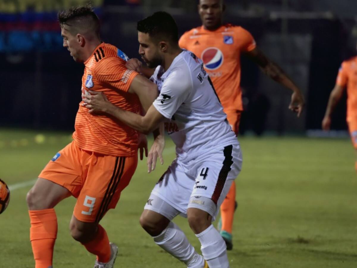 Millonarios igualó 1-1 en Paraguay y definirá la serie en su casa