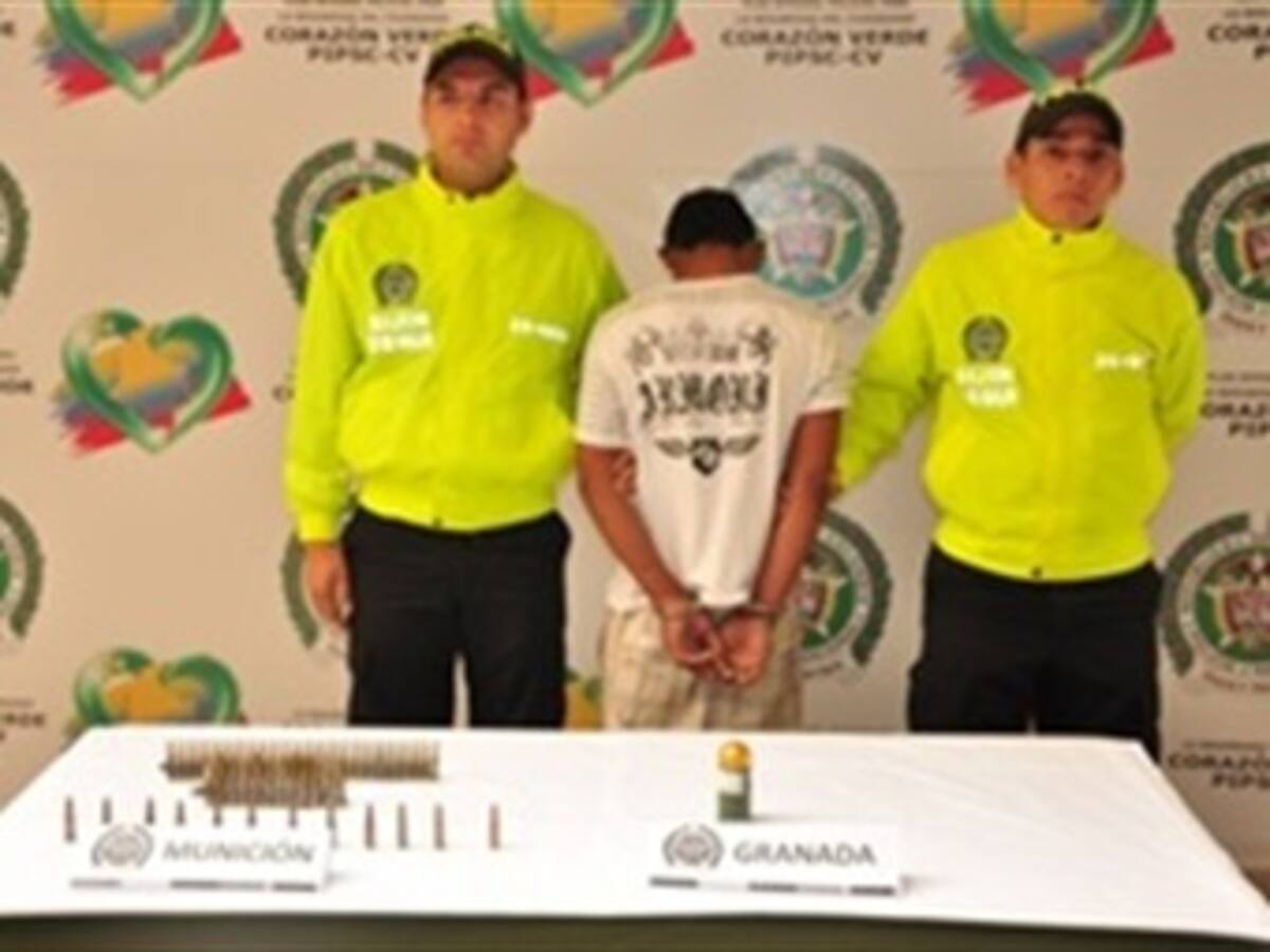 Policía capturó en Quindío a “Pellizco” por extorsión y nexos con Farc