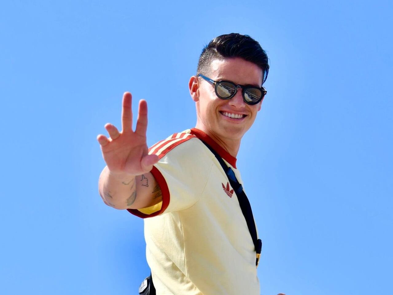 James Rodríguez en la concentración de la Selección Colombia / FCF