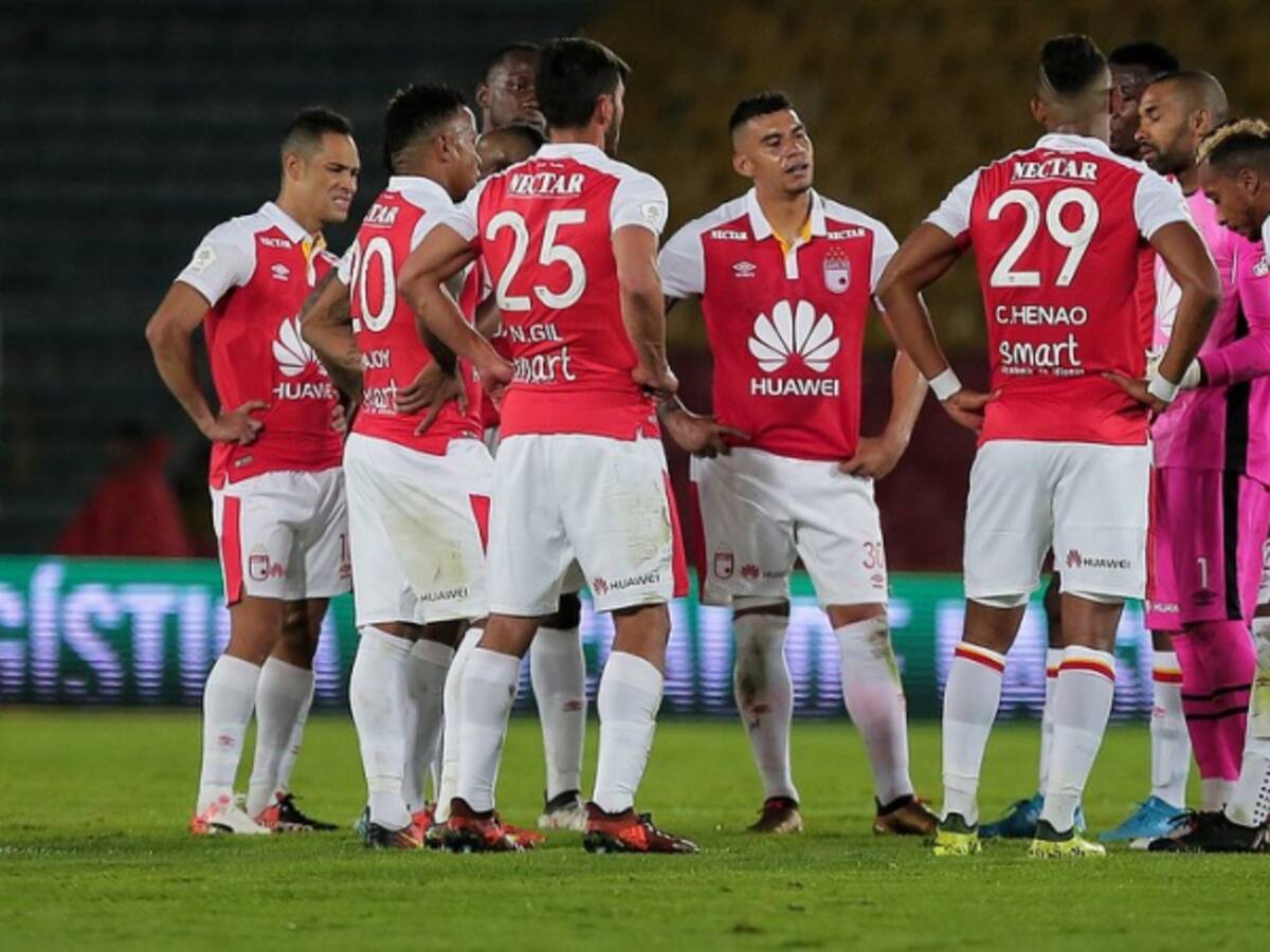 Santa Fe no pudo con Rionegro y volvió a ceder puntos en Bogotá