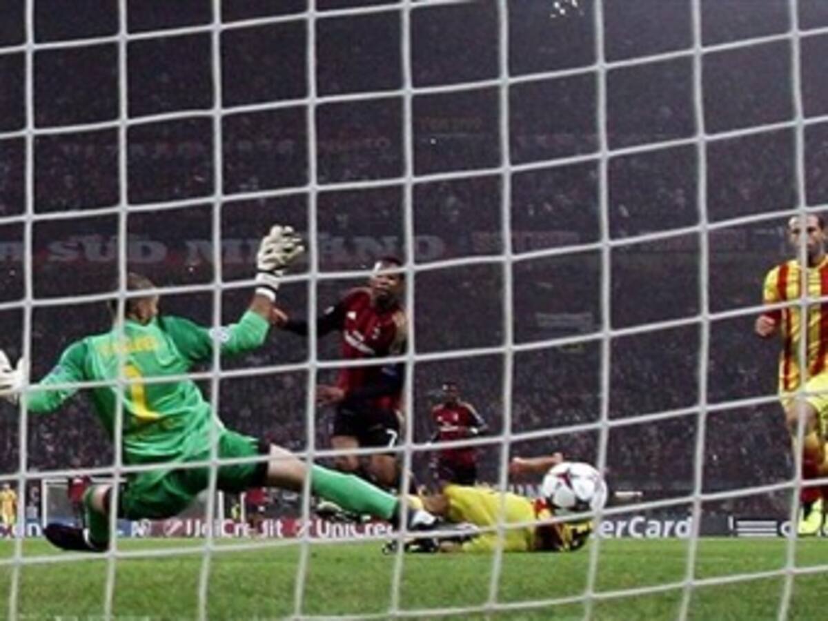 En tablas quedó el juego entre Milán y Barcelona