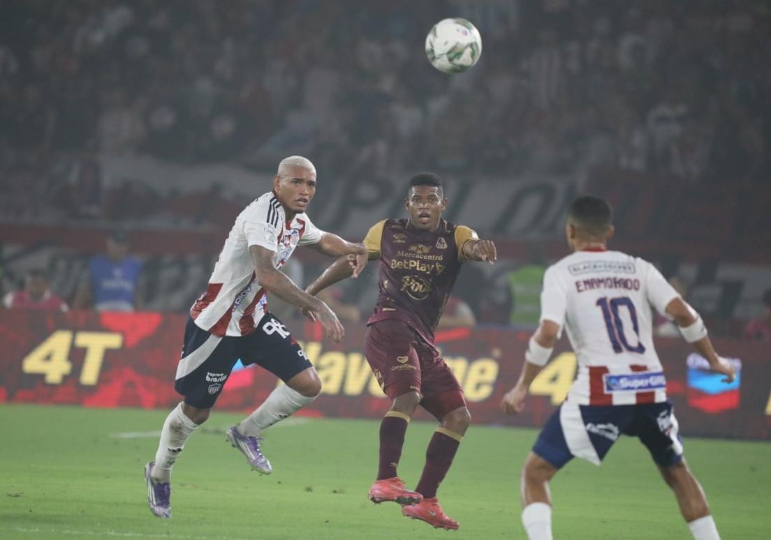 Jermein Peña en la final vuelta de la Liga colombiana / Colprensa