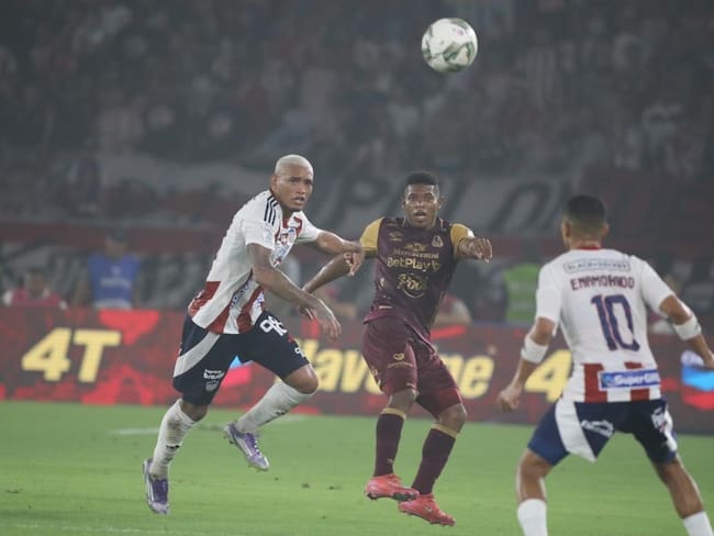 Jermein Peña en la final vuelta de la Liga colombiana / Colprensa