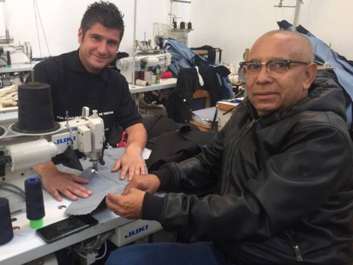 En los zapatos de un fabricante de Jeans en Bogotá