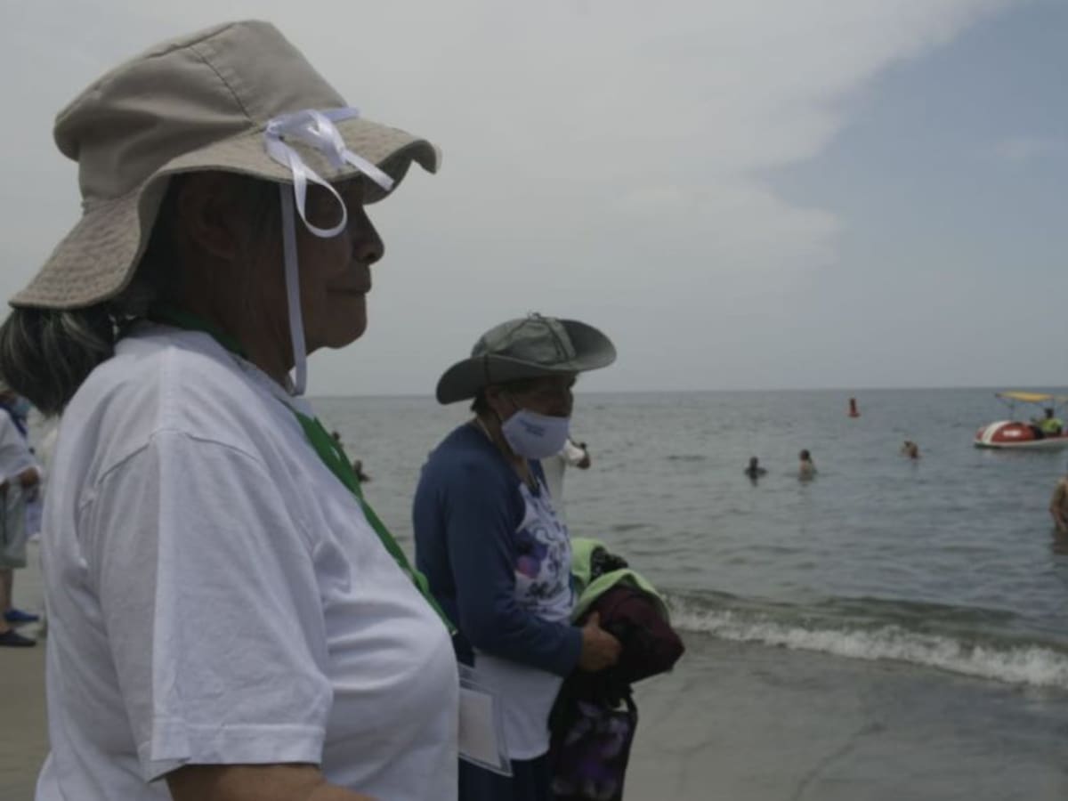 Cumpliendo el sueño de conocer el mar
