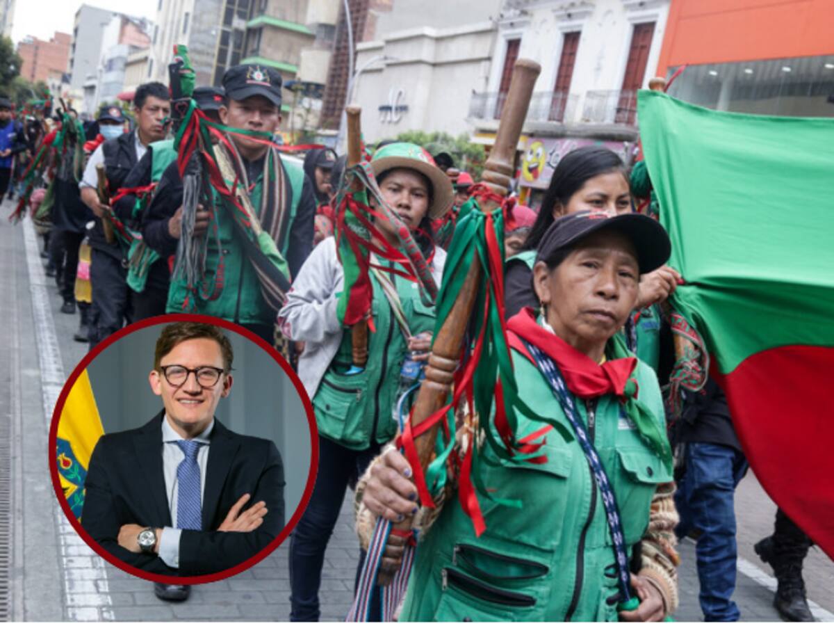 Así será la llegada de la Minga Indígena a Bogotá: secretario de Gobierno de Bogotá explica medidas