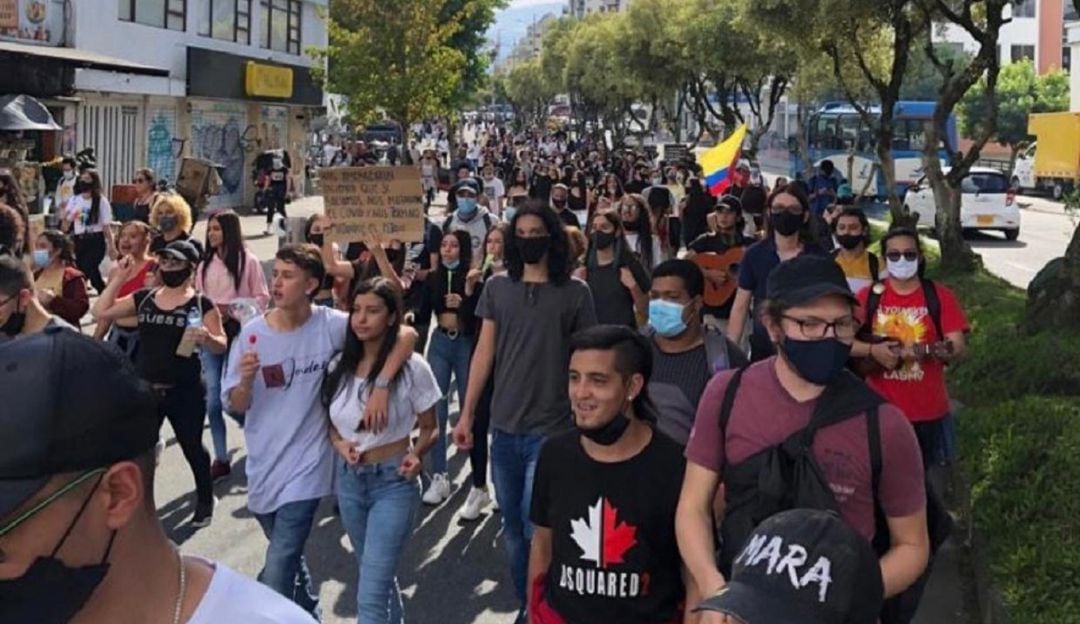 Movilizaciones en Manizales