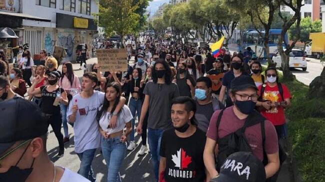 Movilizaciones en Manizales