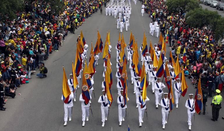 Desfile del 20 de Julio.