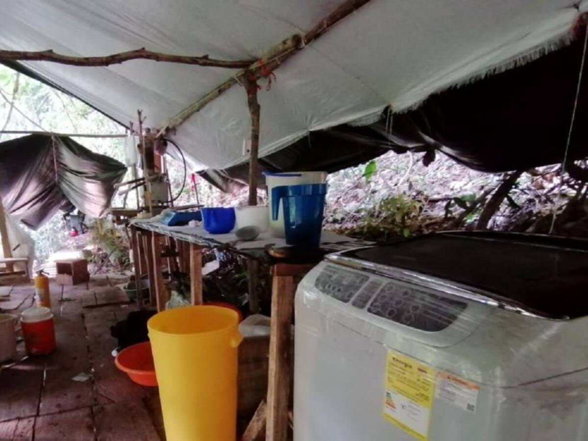 Destruyeron laboratorio de drogas en el sur de Bolívar