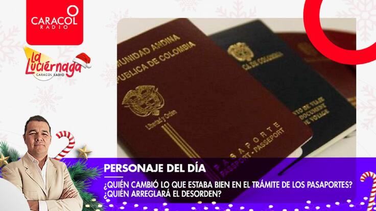 ¿Quién cambió lo que estaba bien en el trámite de los pasaportes?