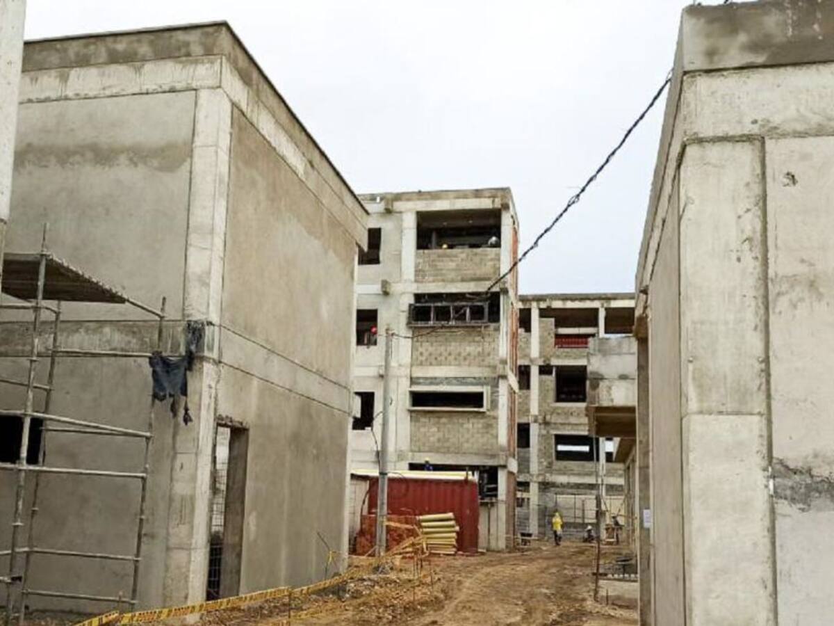 En Cartagena, obras de la estación de policía en El Pozón avanzan en un 61%