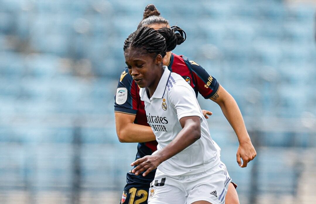 Linda Caicedo, delantera del Real Madrid / @realmadridfem