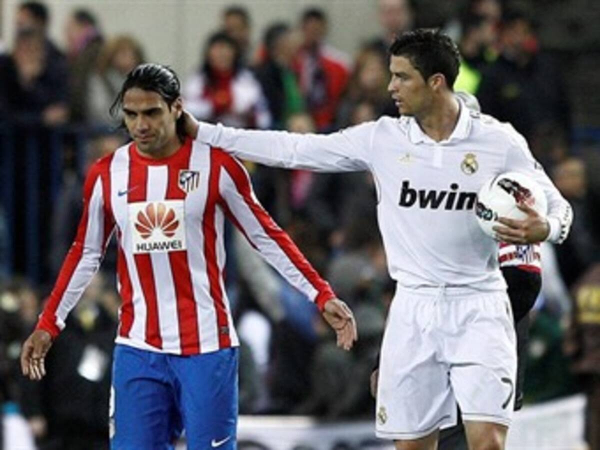 Cristiano Ronaldo llegó a 40 goles en la liga española y supera a Messi por uno. Falcao suma 21