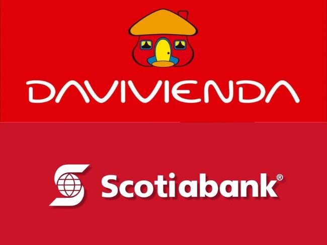 Logo Davivienda // Logo scotiabank