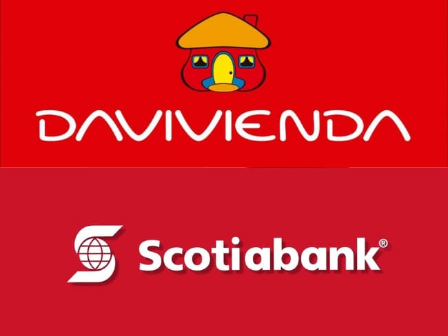 Logo Davivienda // Logo scotiabank