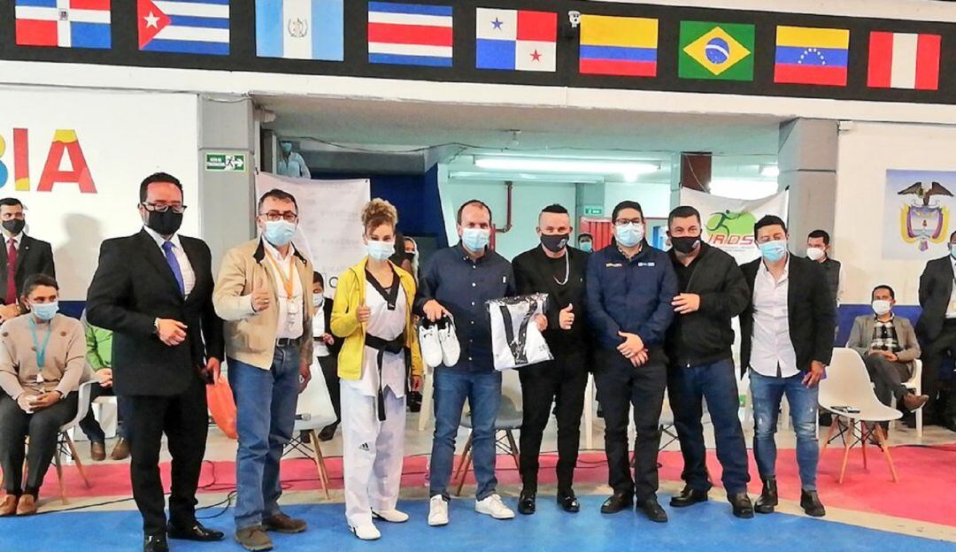 Ministro de Deporte, Ernesto Lucena visita Sogamoso 