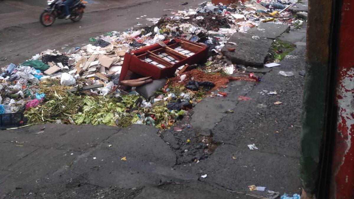 Hasta fetos han aparecido en los alrededores de la galería La Floresta de Cali