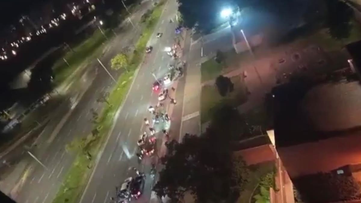 Ciudadanos denuncian piques ilegales en la Av. Boyacá con 170 en Bogotá