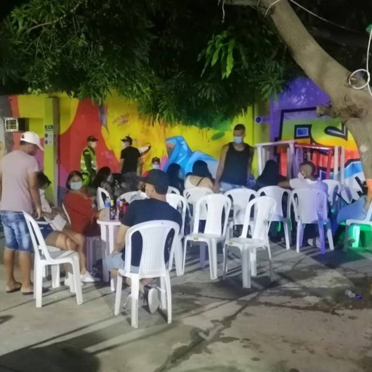 En Santa Marta, menores de edad fueron sorprendidos en ‘patios rumberos’