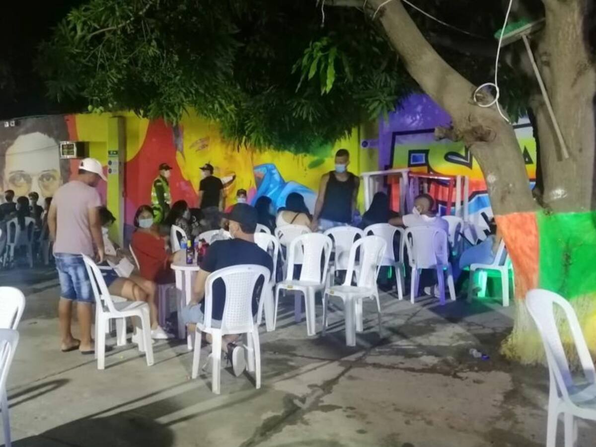 En Santa Marta, menores de edad fueron sorprendidos en ‘patios rumberos’