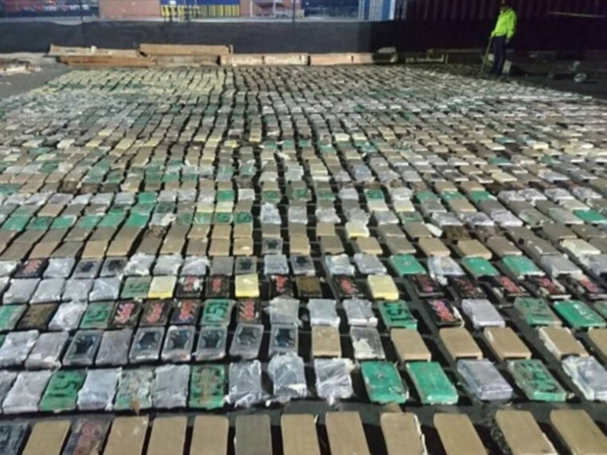 Fiscalía y Policía incautan 2.342 kilogramos de cocaína en el Puerto de Barranquilla