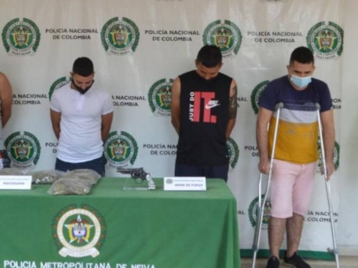 Cayeron ‘Los Chulos’, banda de hurto a personas en Neiva