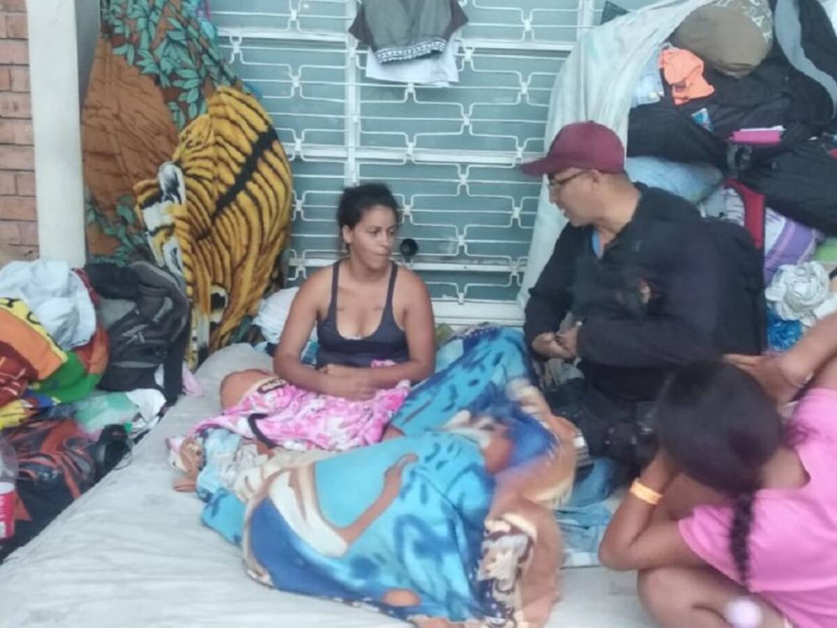 Intervención en zona aledaña a la terminal pretende reubicar venezolanos