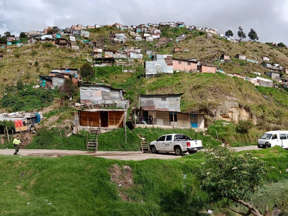 Emergencia en Bogotá: 553 familias deberán abandonar sus casas en Ciudad Bolívar