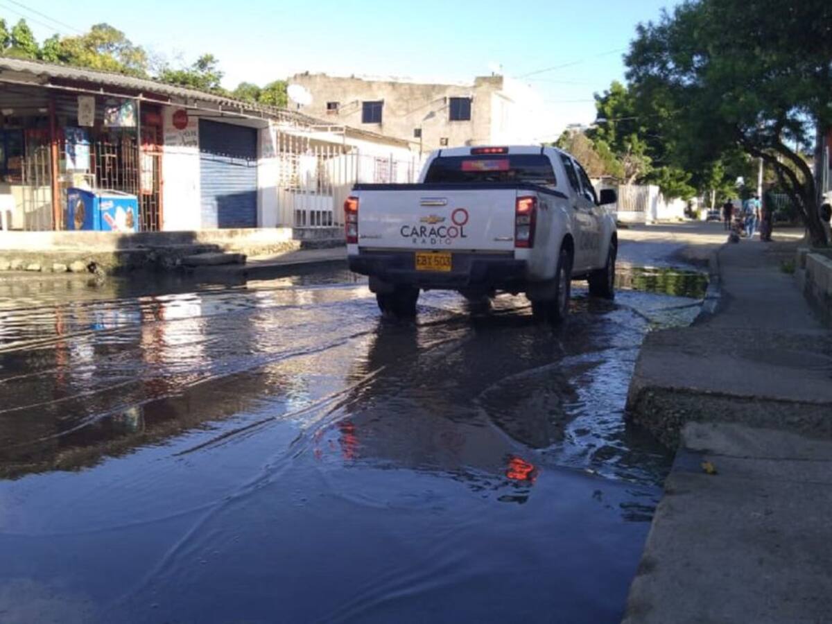Daniel Lemaitre en Cartagena, sin drenajes pluviales