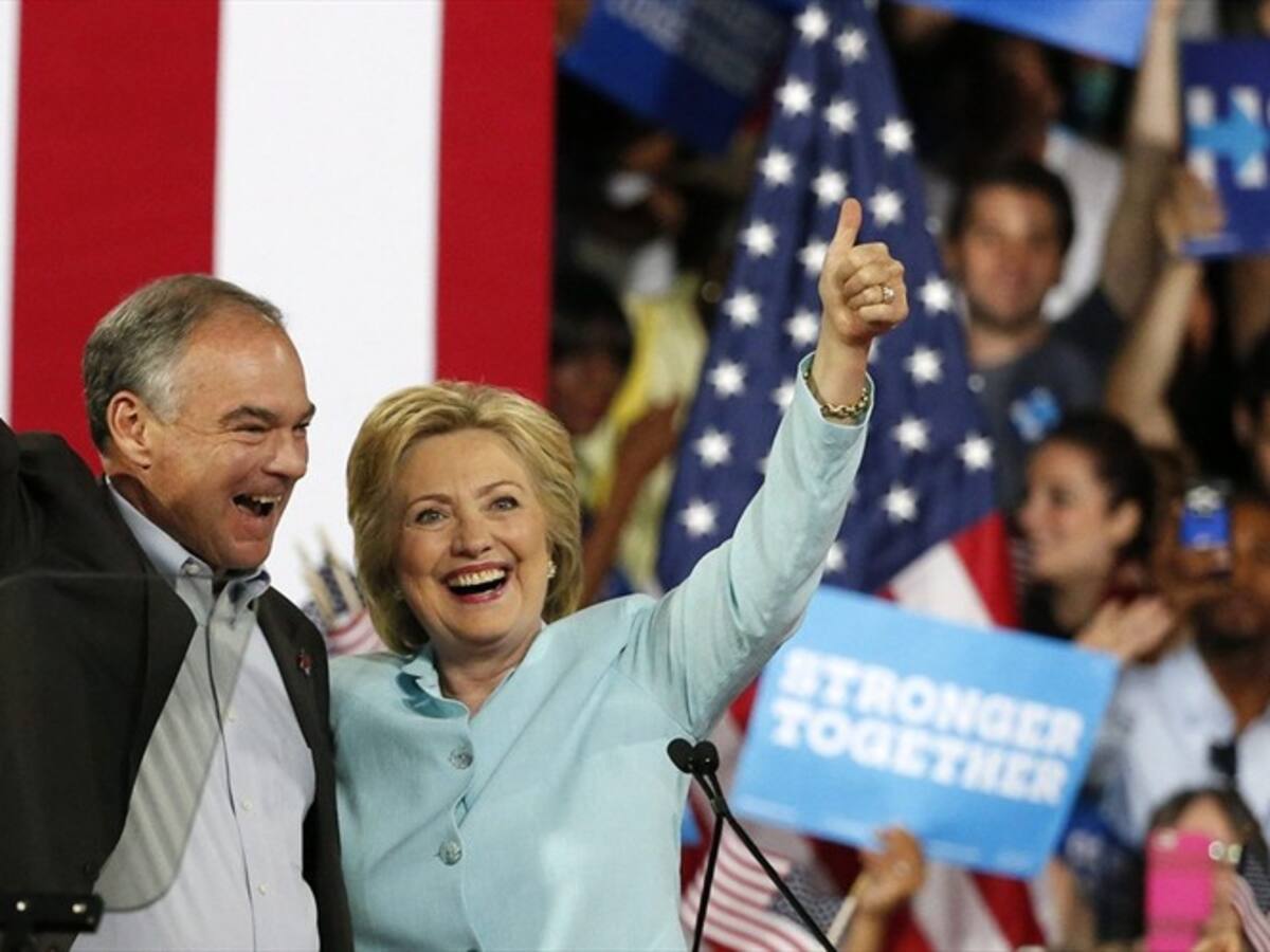 Convención Demócrata confirma a Tim Kaine como candidato a la Vicepresidencia