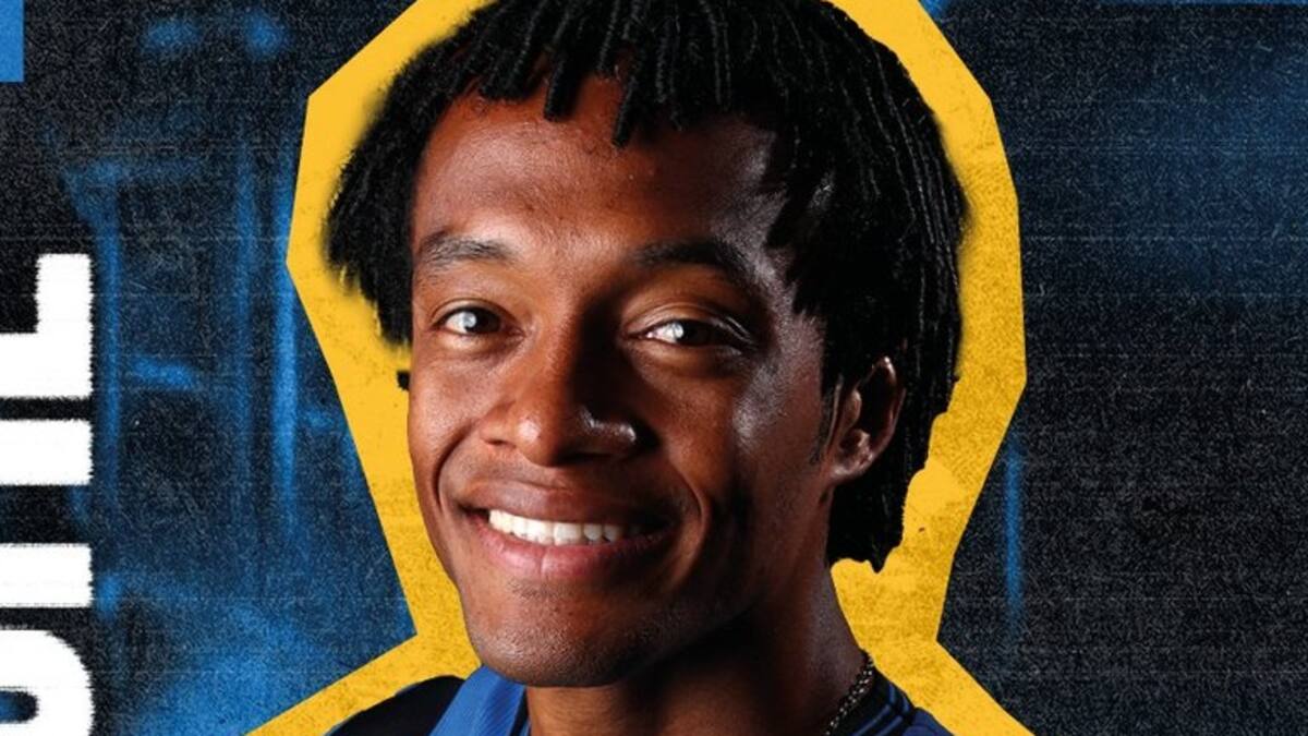 Juan Guillermo Cuadrado es presentado como nuevo jugador del Atalanta