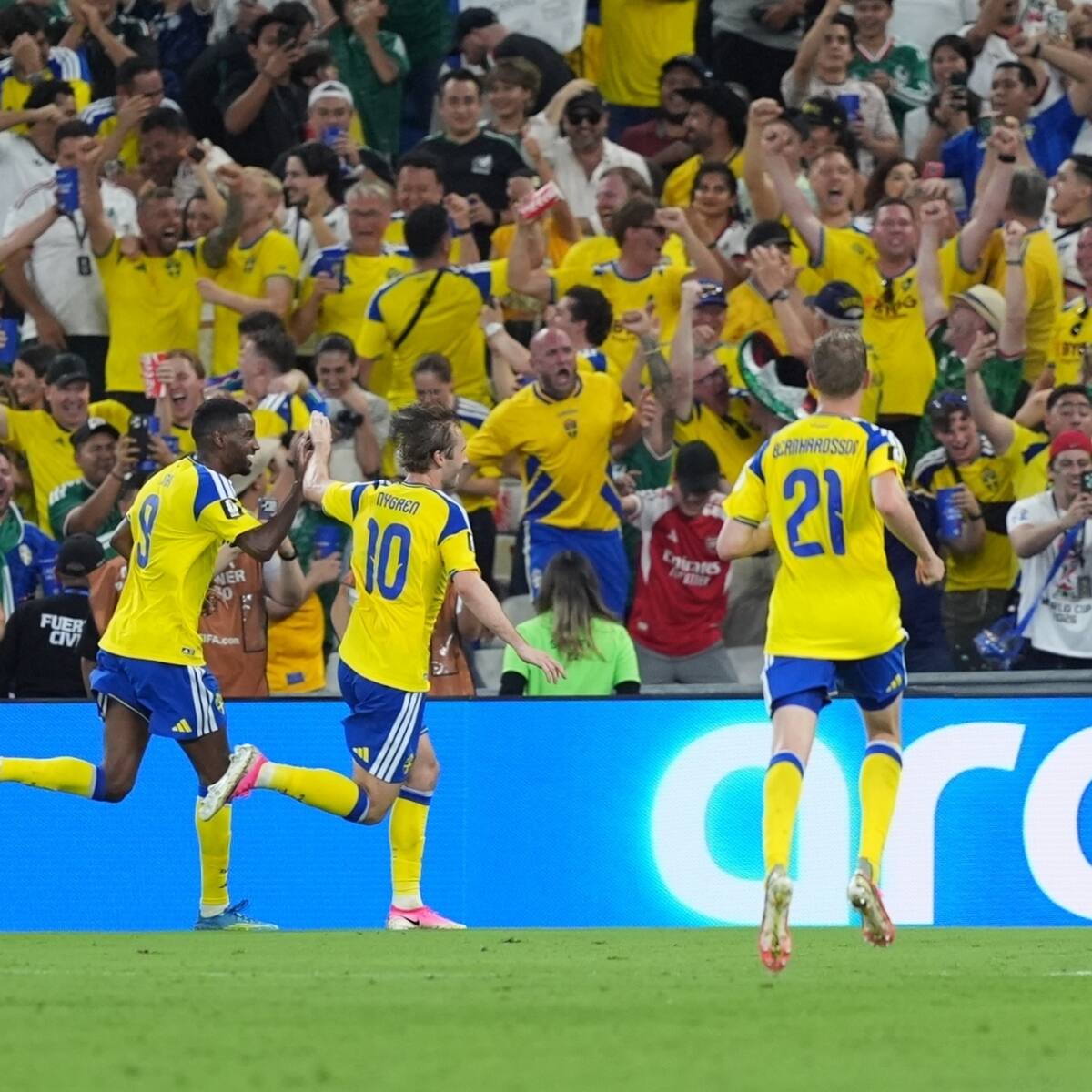 Suecia goleó a Túnez y se posicionó como líder del Grupo F en el Mundial 2026