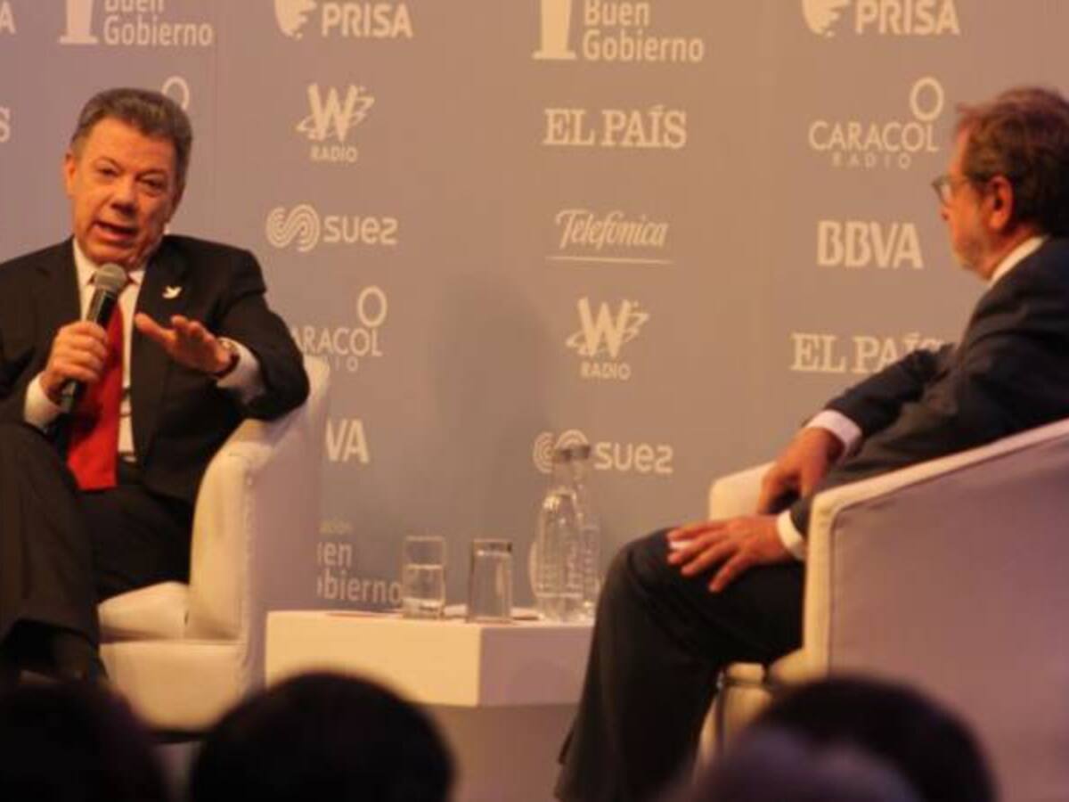 El pueblo colombiano no entendería a quien quiera detener la historia: Santos