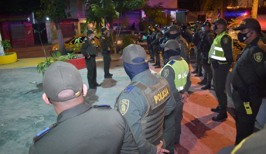 Las detenciones se registraron en algunos barrios como Alto Bosque, Olaya Herrera, San Fernando y San Pedro Mártir