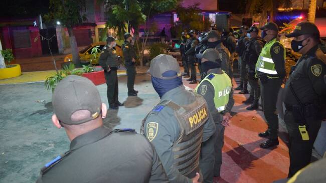 Las detenciones se registraron en algunos barrios como Alto Bosque, Olaya Herrera, San Fernando y San Pedro Mártir