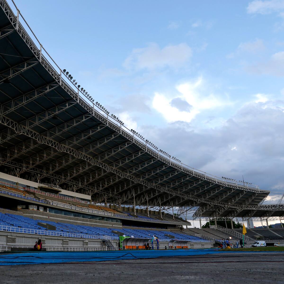 Video | Estadio Hernán Ramírez Villegas, de Pereira sufrió daños estructurales tras el terremoto