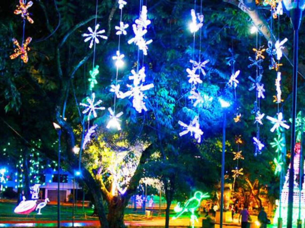 Tres parques del norte y los tradicionales tendrán alumbrado navideño
